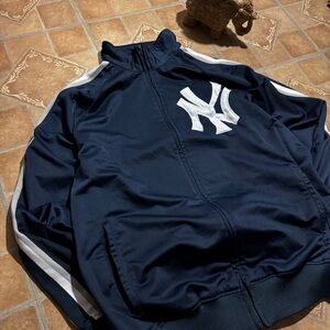 NY Yankees MLB Track Jacket - Stitches Athletic Gear - Size Large